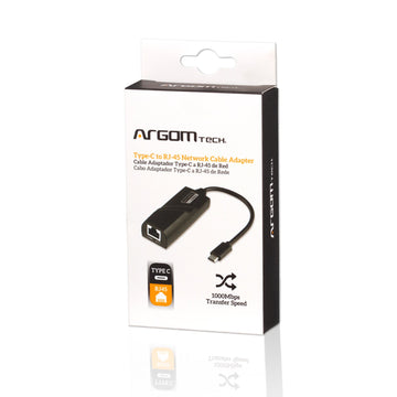 Argom USB-C to RJ45 Gigabit Adapter (ARG-CB-0062)
